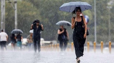 XƏBƏRDARLIQ: Sabah güclü yağış olacaq - DOLU düşəcək
