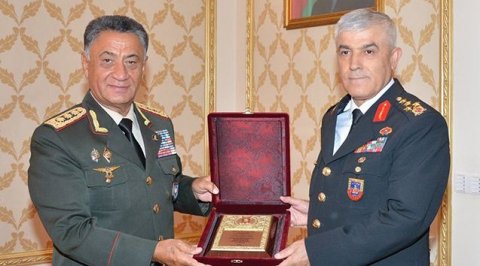 Türkiyə Jandarmasının Baş komandanı Ramil Usubovun dəvəti ilə Bakıya gəldi