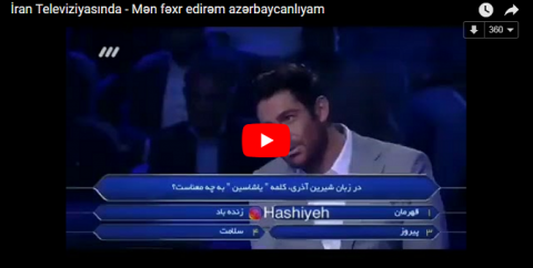 İranlı aparıcıdan inanılmaz sözlər – “Azərbaycanlı olmağım…”