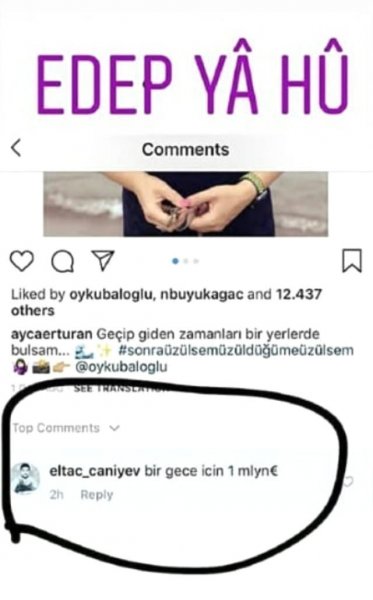  Aktrisaya ƏXLAQSIZ TƏKLİF -  Bİr gecəyə bir milyon...