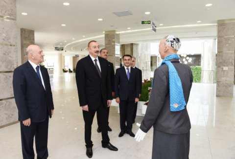 Prezident Sofia ilə görüşdü - FOTOLAR