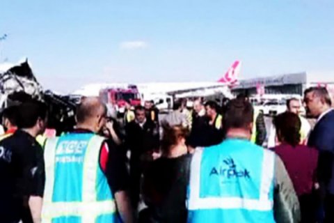 Atatürk Hava Limanında ağır qəza baş verib