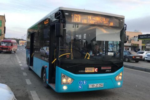 Yeni gətirilən avtobuslar xəttə buraxıldı - FOTO