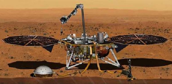 “İnsayt” Marsdan ilk selfisini göndərdi – Foto