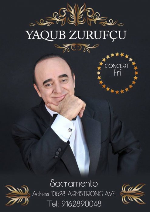  Dünya şöhrətli müğənni Yaqub Zurufçu ABŞ və Kanada şəhərlərinə konsert turnesindən qayıtmışdır