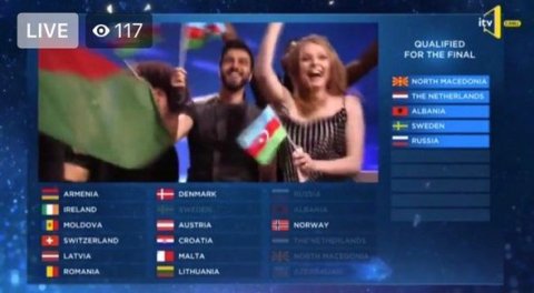 Azərbaycan “Avroviziya”nın finalında - ŞƏKİL/VİDEO