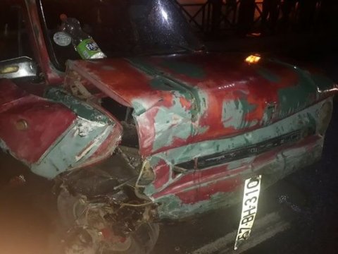 “Mercedes”lə “Zaporojets” toqquşdu, iki uşaq yaralandı