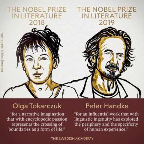 Ədəbiyyat üzrə Nobel mükafatı alanların adları açıqlanıb