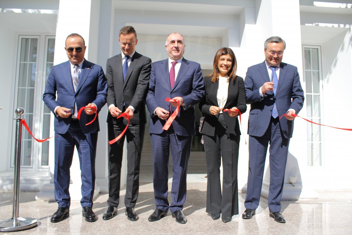 Beynəlxalq Türk Mədəniyyəti və İrsi Fondunun inzibati binasının açılışı olub