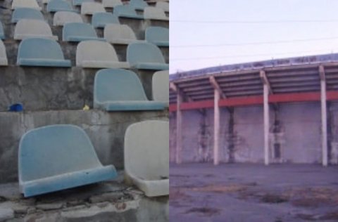 Gəncənin əsas stadionunun acınacaqlı durumu