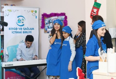 Birinci vitse-prezident Mehriban Əliyeva autizm sindromlu uşaqlar üçün Reabilitasiya Mərkəzində təşkil olunmuş şənlikdə iştirak edib