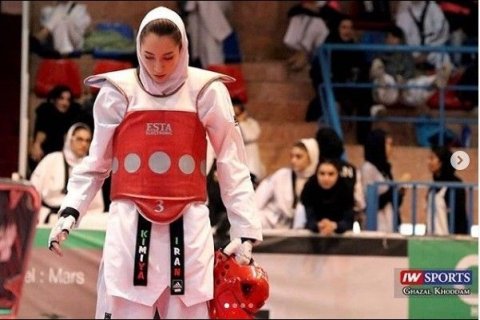 İranın azərbaycanlı qadın taekvondoçusu ölkədən qaçdı İranın azərbaycanlı qadın taekvondoçusu ölkədən qaçdı