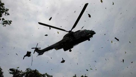 NATO helikopteri QƏZAYA UĞRADI: 