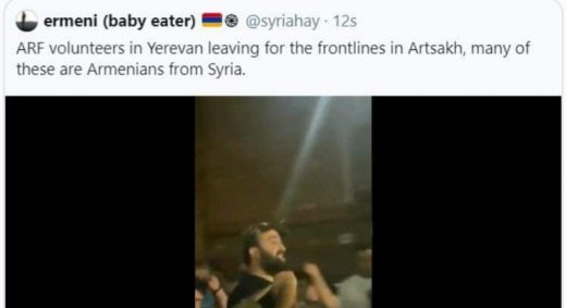 Erməni özünü ifşa etdi: Suriyadan gətirilən terrorçunun videosunu yaydı - ŞƏKİL