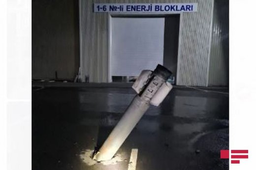 Ermənilərin atdığı raketlərdən biri Mingəçevir istilik elektrik stansiyasının qarşısına düşdü
