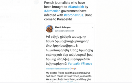 Ermənistandan fransız jurnalistlərə qarşı ŞOK İTTİHAM