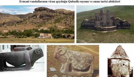 Qubadlının tarixi və abidələrinə qarşı erməni vandalizmi