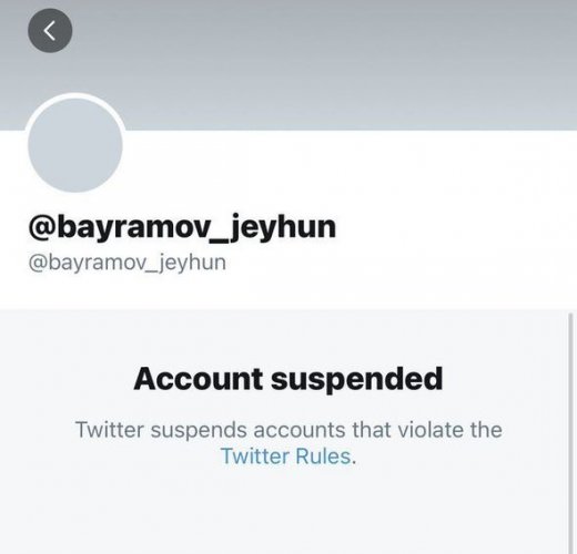 “Twitter” Ceyhun Bayramovun hesabını blokladı, aksiya başladıldı - ŞƏKİL