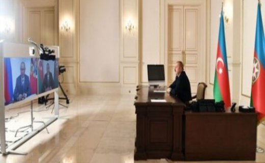 İlham Əliyev və Vladimir Putin videokonfrans formatında görüşüblər 