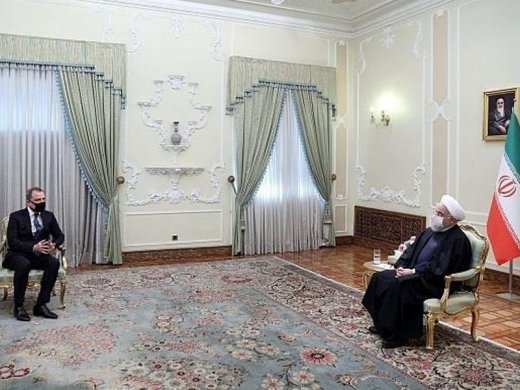 Ceyhun Bayramov İran prezidenti ilə görüşüb