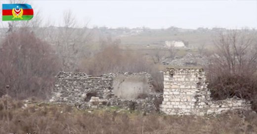 Füzuli rayonunun Qarğabazar kəndindən görüntülər - Video