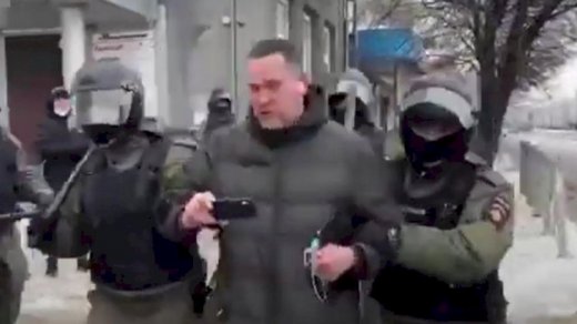 Maksim Şevçenko aksiyada saxlanıldı - Video
