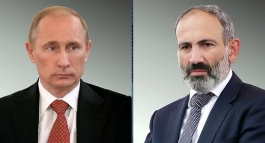 SON DƏQİQƏ: Paşinyanla Putin Ermənistandakı vəziyyəti müzakirə etdilər