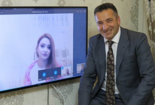 Türkiyədən Azərbaycana online bağlantı: internet üzərindən nişan mərasimi təşkil edildi (ŞƏKİLLƏR)