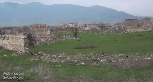  Ağdam rayonunun Şıxbabalı kəndindən görüntülər - VİDEO