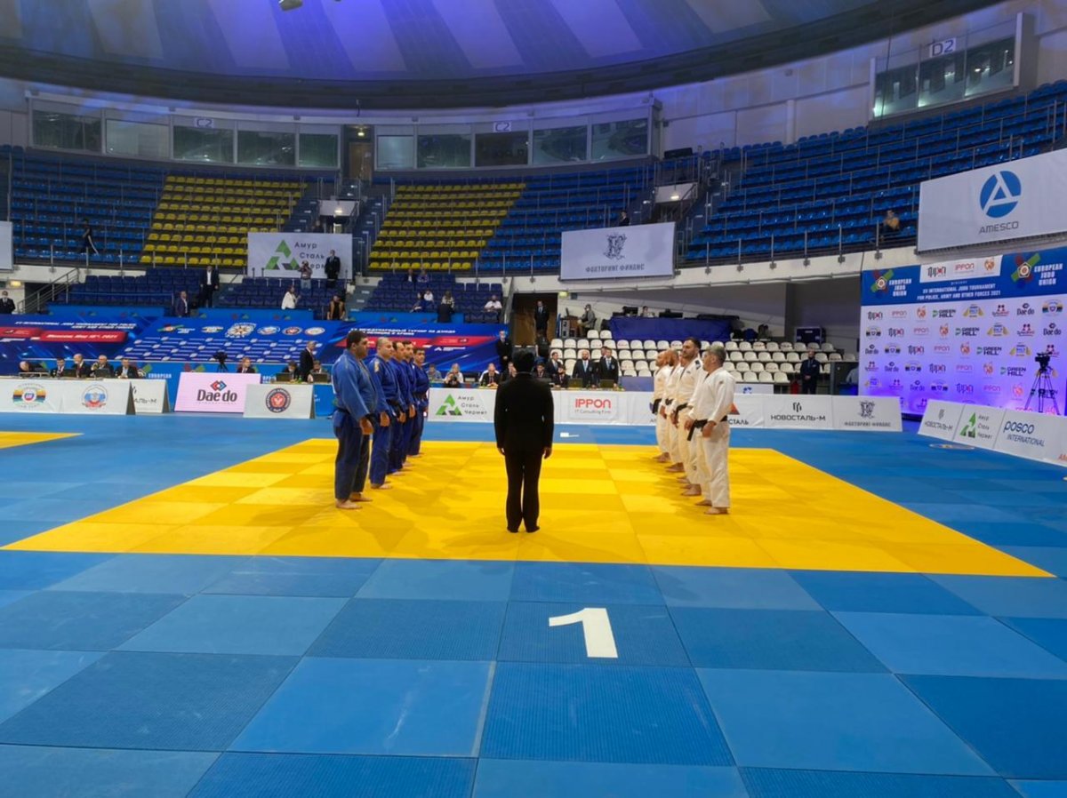 Veteran cüdoçular Moskvadan gümüş medalla qayıdıb