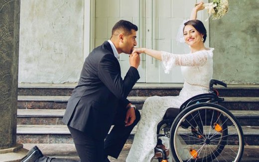 Paralimpiyaçımız Vətən Müharibəsi iştirakçısıyla evləndi - ŞƏKİL