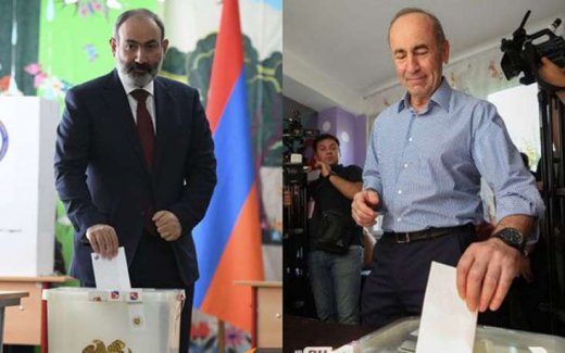 Ermənistanda seçkilər: İlkin nəticələr açıqlandı