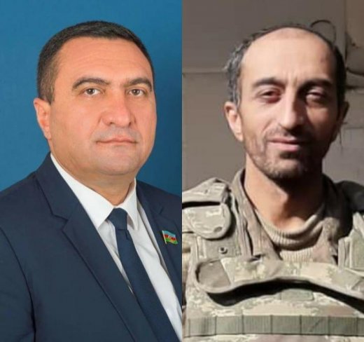 Deputat Müşfiq Məmmədlinin leytenant qardaşı medallarla təltif olunub - ŞƏKİL