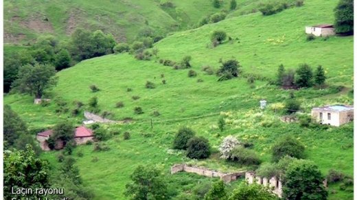 Laçın rayonunun Şeylanlı kəndindən görüntülər - VİDEO