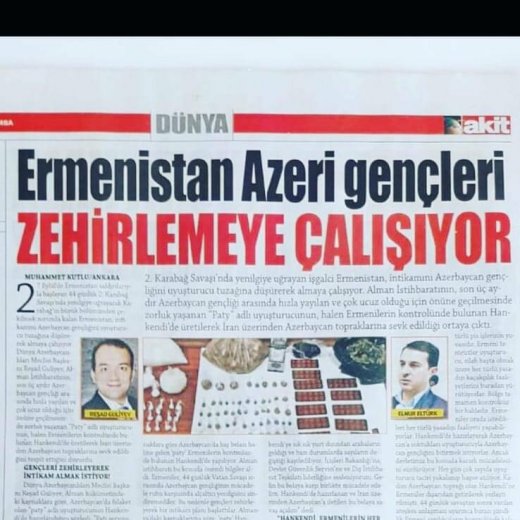 “Patı” Azərbaycana Xankəndindən gəlir? - Türkiyə mediası