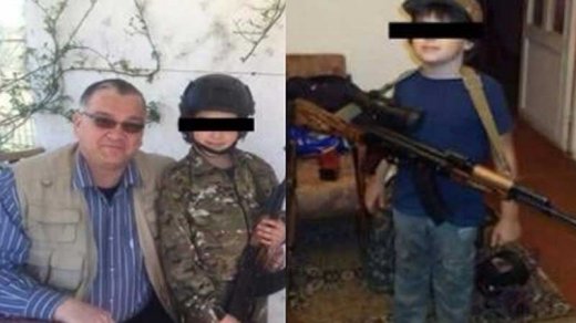 Ermənistan uşaqları hərbi əməliyyatlara cəlb edir - FOTOFAKT