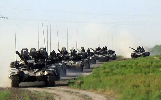 Ordumuzun tank bölmələri intensiv döyüş hazırlığı məşğələlərinə başlayıb - VİDEO