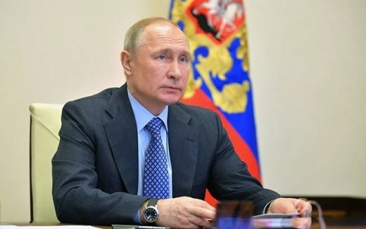 Putin Lavrovla bağlı zarafat etdi Putin Lavrovla bağlı zarafat etdi