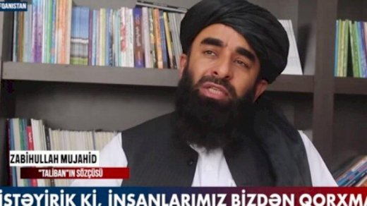 “Taliban”ın sözçüsü: “İstəyirik ki, insanlar bizdən qorxmasınlar” - VİDEO “Taliban”ın sözçüsü: “İstəyirik ki, insanlar bizdən qorxmasınlar” - VİDEO