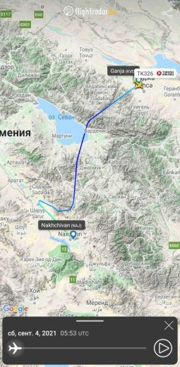 30 ildən sonra ilk dəfə Ermənistan hava məkanını Azərbaycana açdı - ŞƏKİL