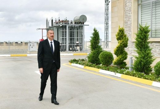 İlham Əliyev açılışda - ŞƏKİL