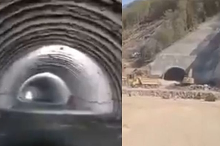 Murovdağ tunelinin inşası istiqamətində genişmiqyaslı işlər icra olunur - VİDEO