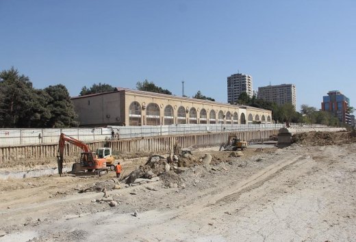 Bakıda yeni metro stansiyasının inşasına başlanıldı