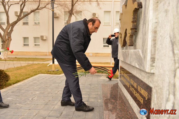 «Azərikimya» İB-nin idarə və müəssisələrində  20 Yanvar faciəsi ilə bağlı anım tədbirləri keçirilib