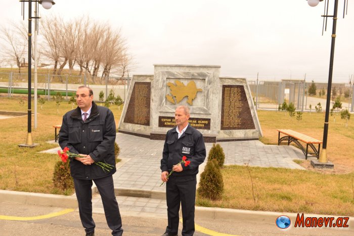 «Azərikimya» İB-nin idarə və müəssisələrində  20 Yanvar faciəsi ilə bağlı anım tədbirləri keçirilib